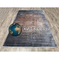 Иранский ковер Luxury 3600 416 Серый-бежевый